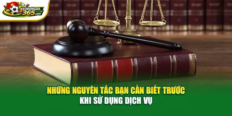 Những nguyên tắc bạn cần biết trước khi sử dụng dịch vụ